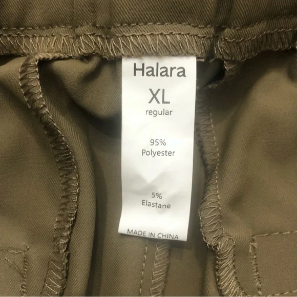 Halara High Waisted Side Pocket Solid Work Tapered Pants Size XL - Picture 8 of 8